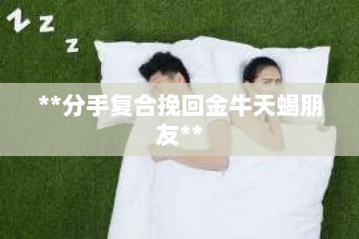 **分手复合挽回金牛天蝎朋友**