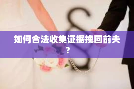如何合法收集证据挽回前夫？