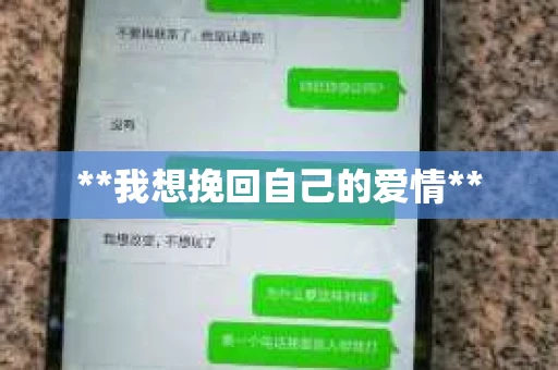 **我想挽回自己的爱情**