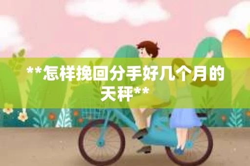 **怎样挽回分手好几个月的天秤**