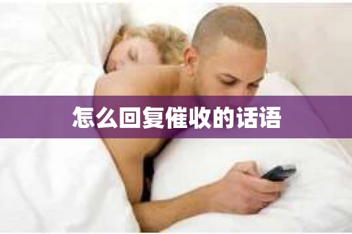 怎么回复催收的话语