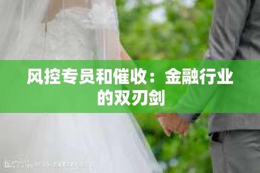 风控专员和催收：金融行业的双刃剑