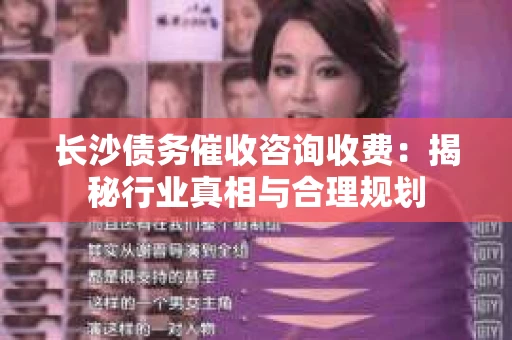 长沙债务催收咨询收费：揭秘行业真相与合理规划