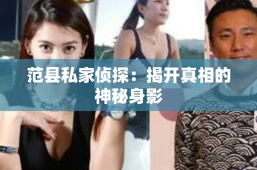 范县私家侦探：揭开真相的神秘身影