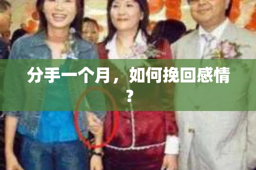 分手一个月，如何挽回感情？