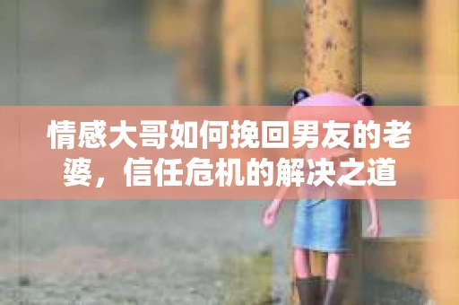 情感大哥如何挽回男友的老婆，信任危机的解决之道