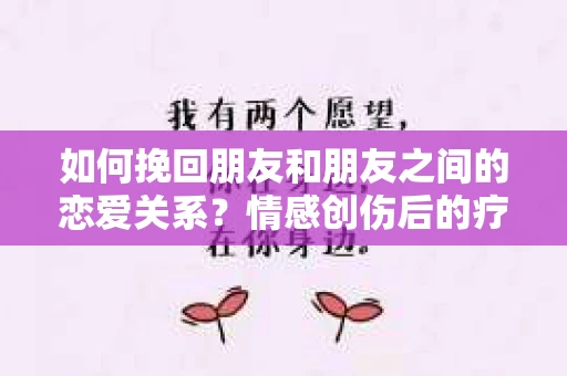 如何挽回朋友和朋友之间的恋爱关系？情感创伤后的疗愈与决策之路