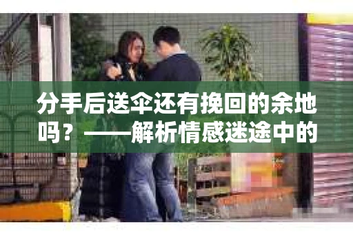 分手后送伞还有挽回的余地吗？——解析情感迷途中的决策