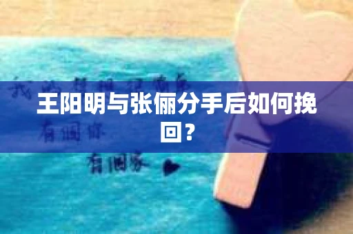 王阳明与张俪分手后如何挽回？