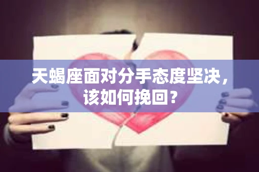 天蝎座面对分手态度坚决，该如何挽回？